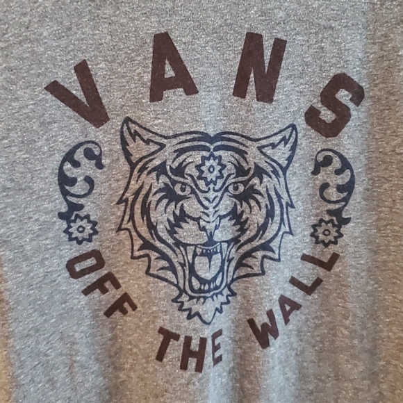 Grey VANS Short Sleeve T-shirt - Picture 3 of 5